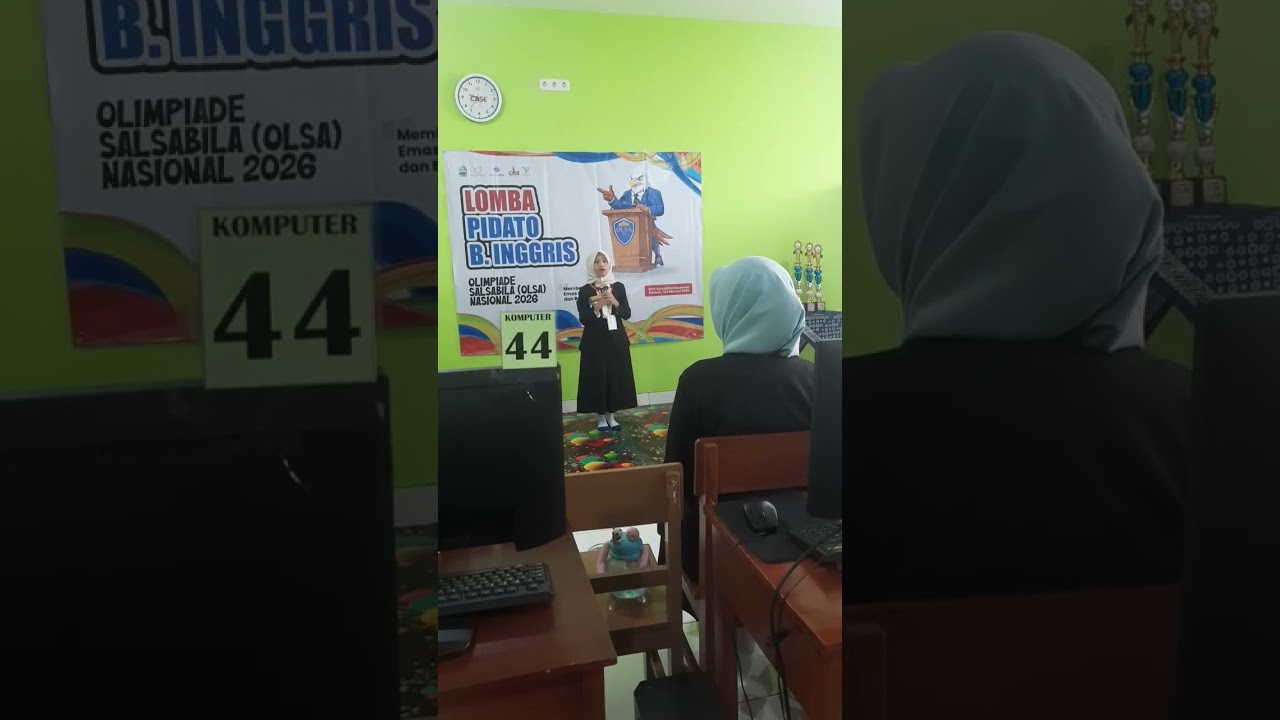 Juara 1 OLSA 2026. #pidatosantri #pidatobahasaingris #anakindonesiahebat 