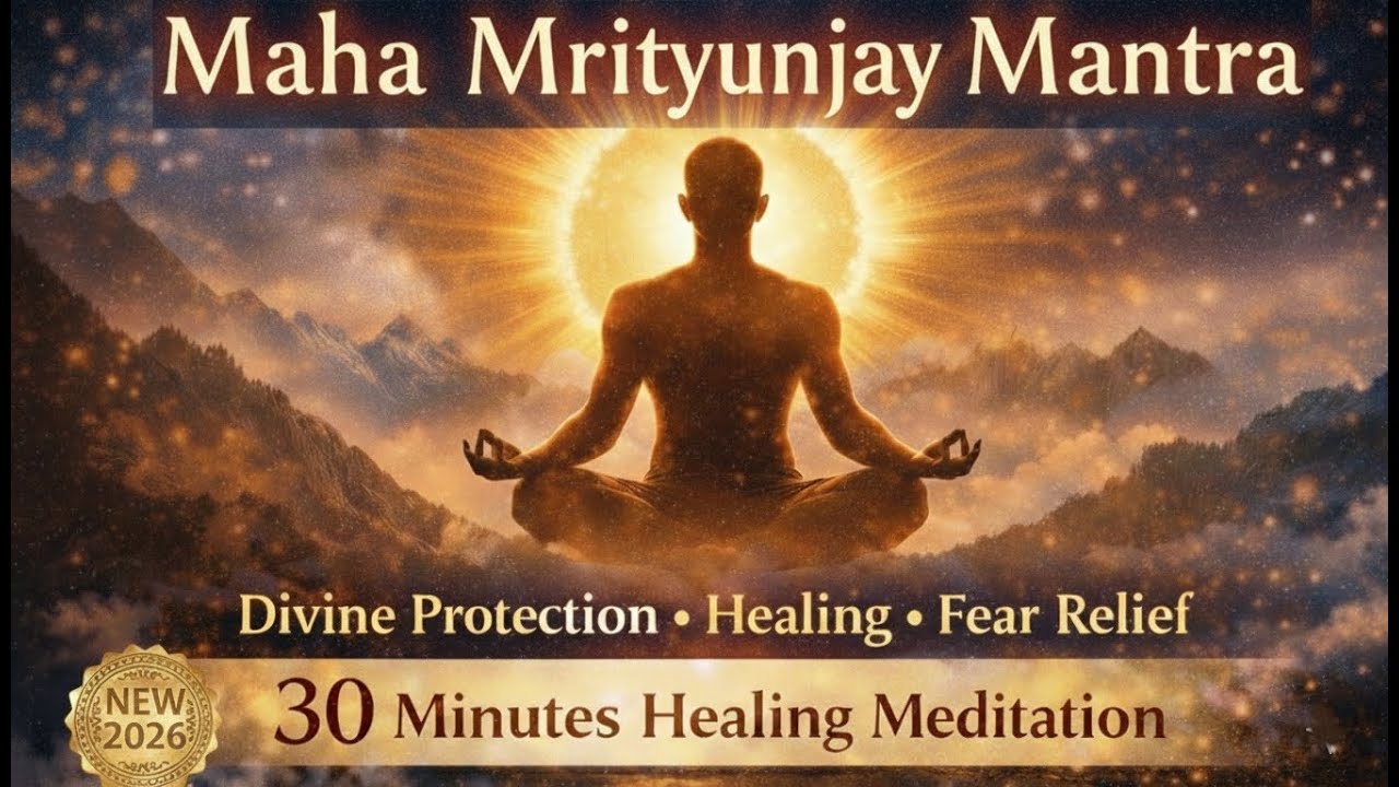🕉️ Maha Mrityunjay Mantra | 30 Min Divine Protection, Healing & Fear Relief