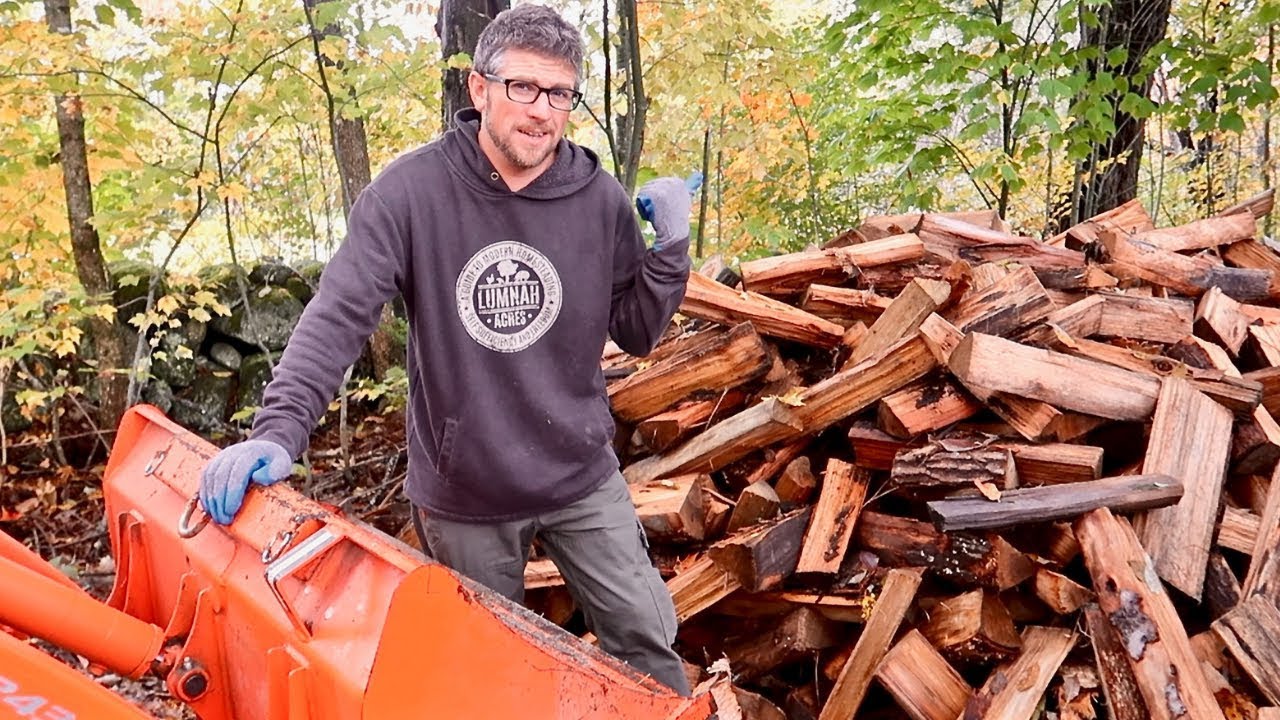 Easiest Way To Stack Firewood