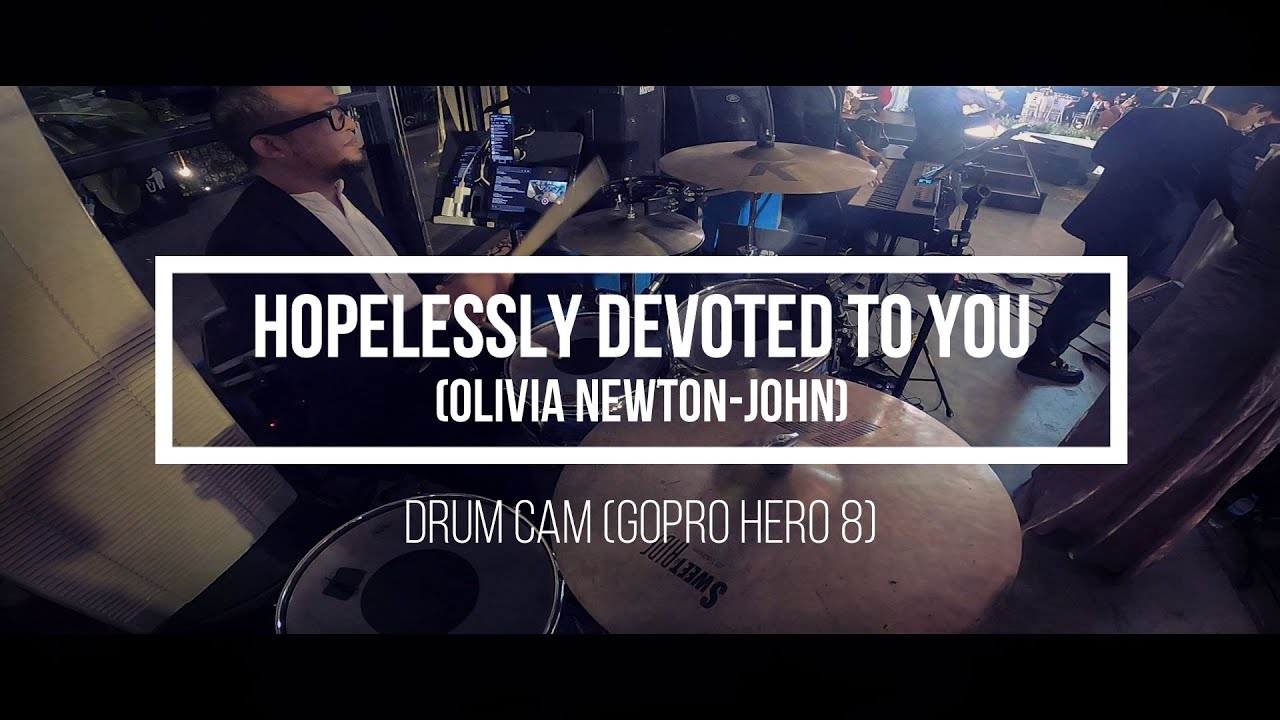 Hopelessly Devoted To You (Olivia Newton-John) #DrumCam #GoProHero8