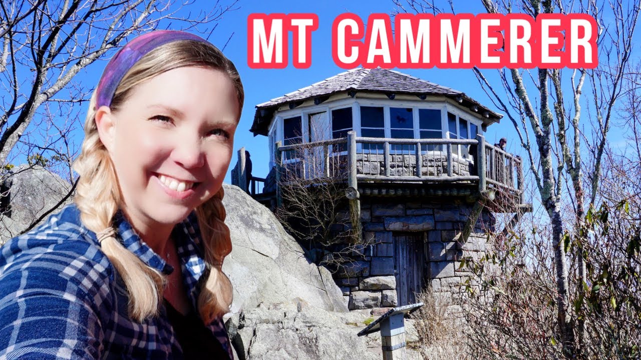 Hiking to Mt Cammerer fire tower (Great Smoky Mountains)