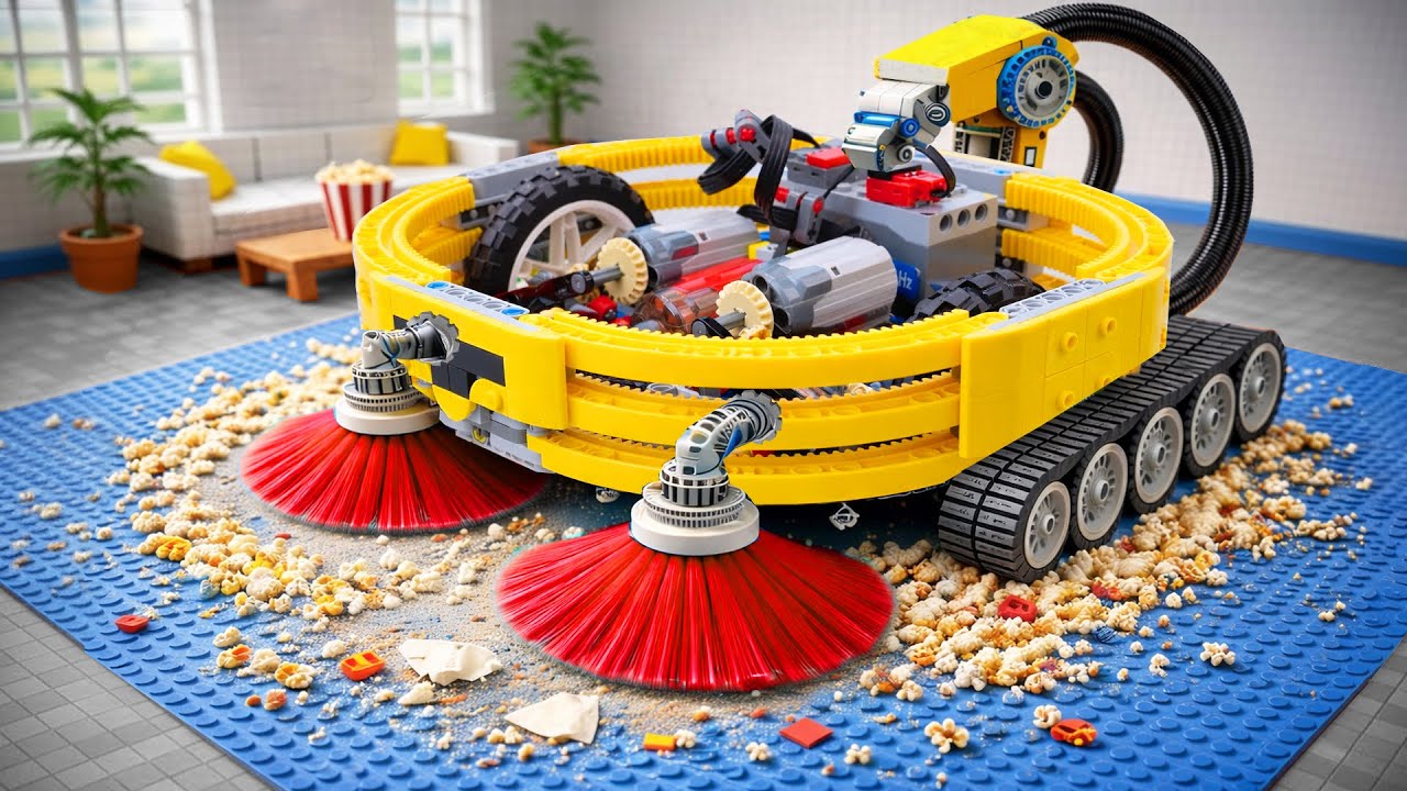 Я протестировал умного робота-уборщика из LEGO… Результат меня шокировал.