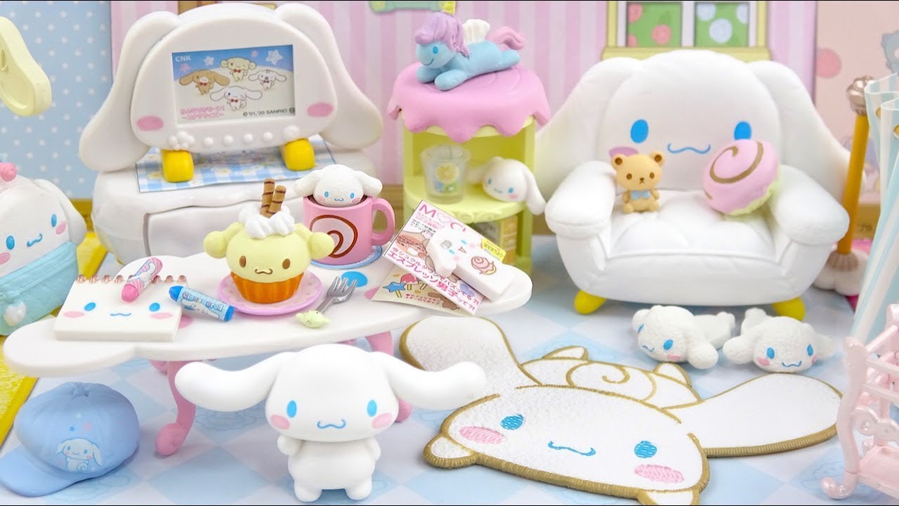 大耳狗的房間RE-MENT盒玩 Cinnamoroll Room RE-MENT Collection シナモロールルーム フルコンプ
