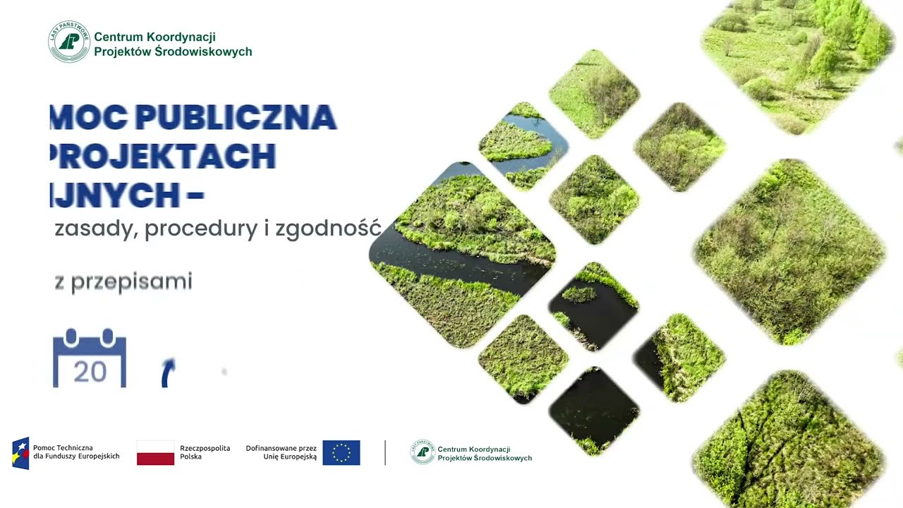 Pomoc publiczna w projektach unijnych - Webinar 20.10.2025