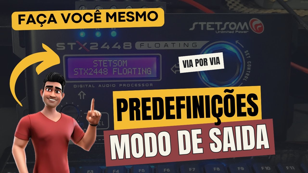 Como regular processador STX2448 FLOATING no MODO STD stand
