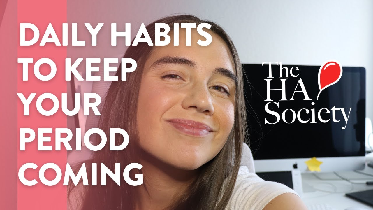 Daily Habits To Get And Keep Your Period [Hypothalamic Amenorrhea]