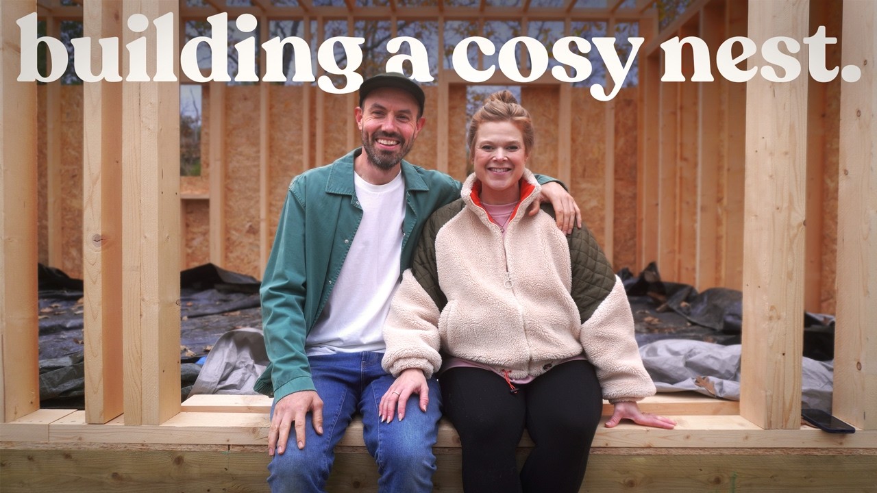 Huge Progress in Just 3 Days on Our Little Cabin Build!