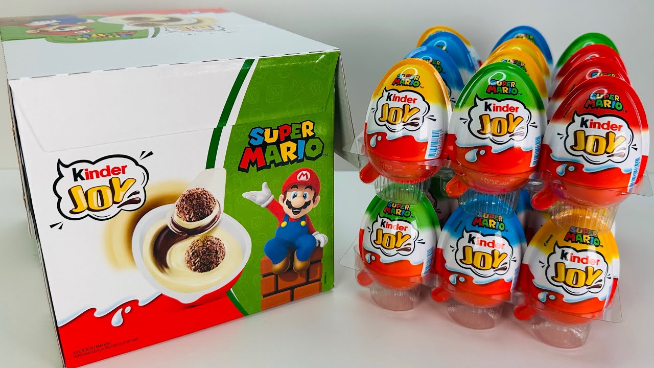 Super Mario 2025 Kinder Joy Unboxing 2 Киндер Джой Супер Марио 2025 Выпуск 2