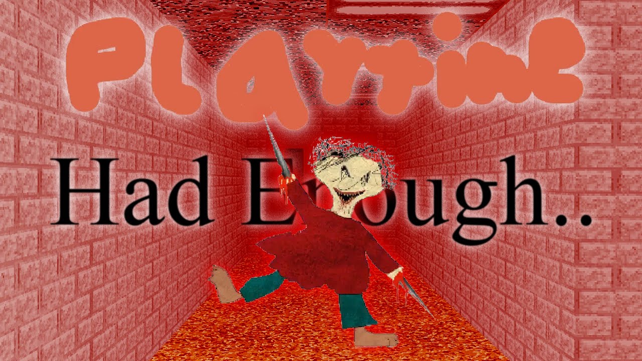 Playtime finally loses it...