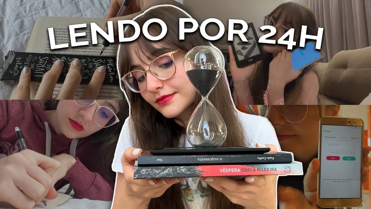 Maratona de 24 horas de leitura em um final de semana | Desafio literário