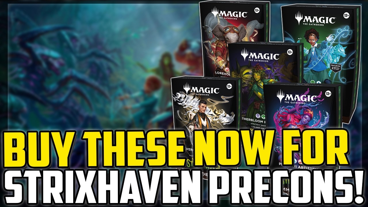 TEN Upgrades for EACH Secrets of Strixhaven Precon You Should BUY NOW!