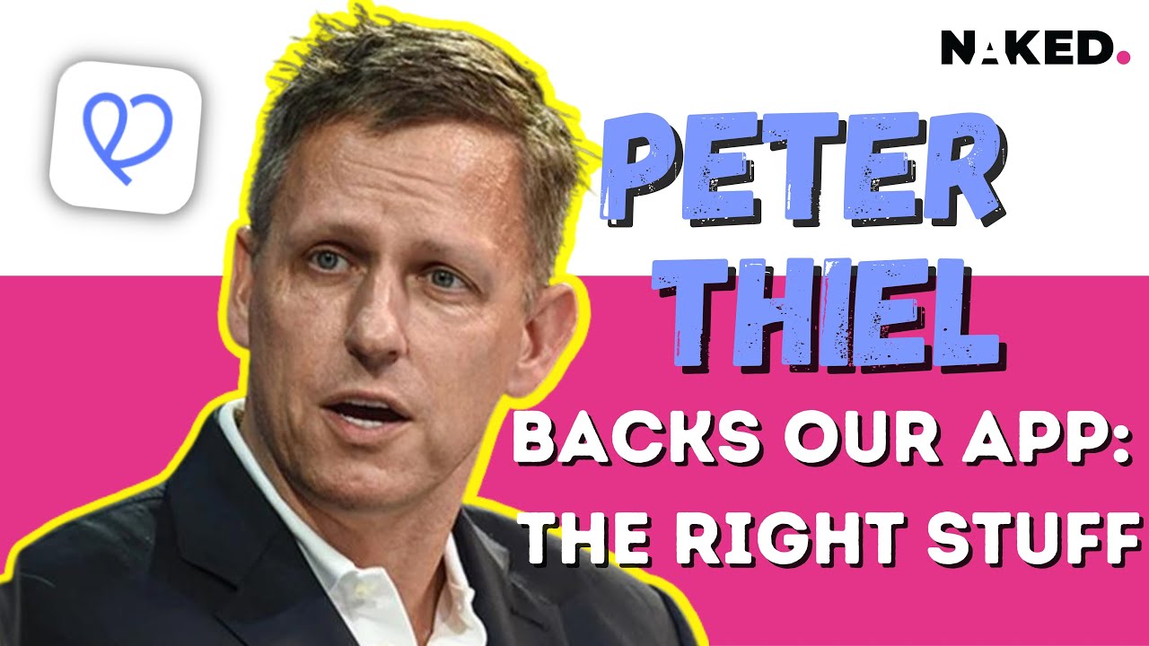 Our Latest App Backed by Peter Thiel: The Right Stuff!