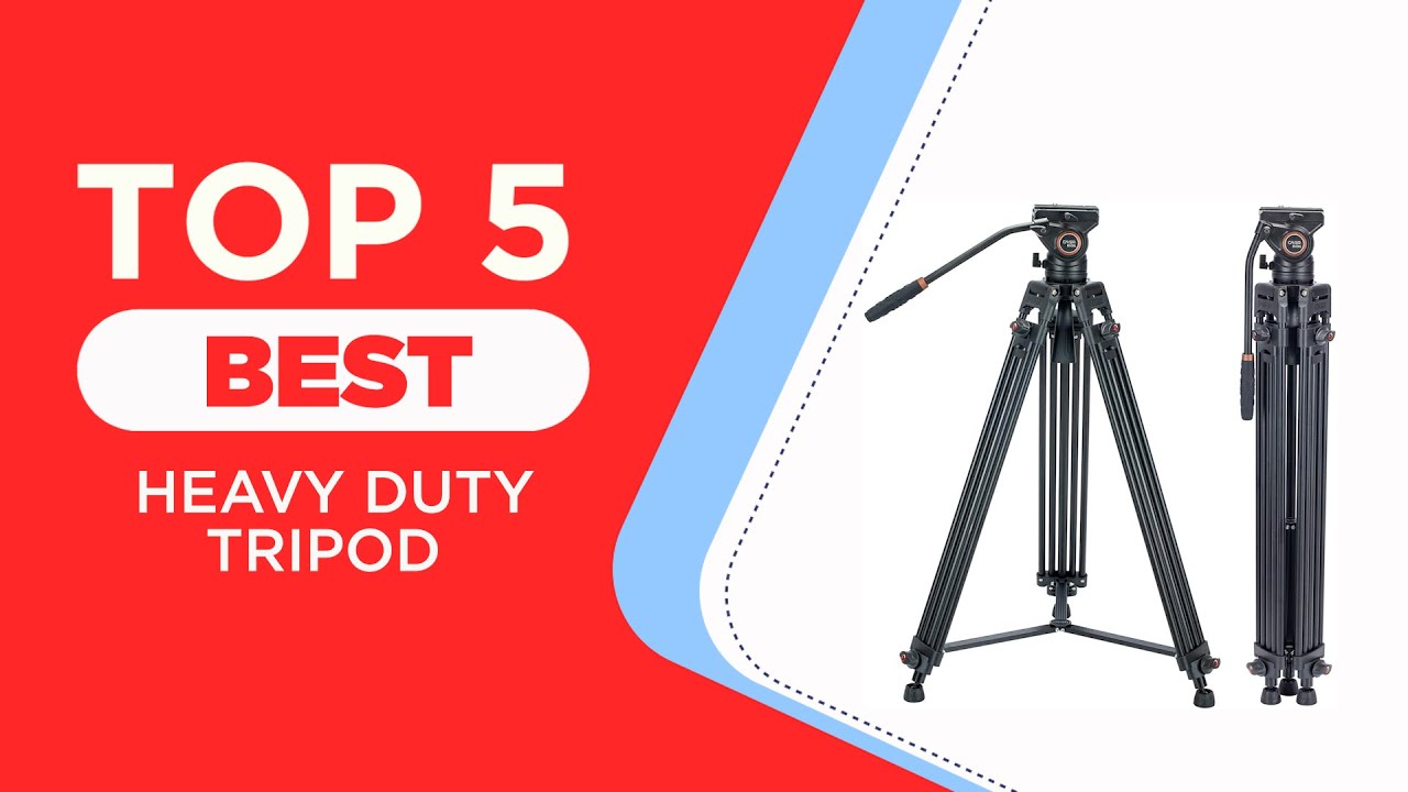 The 5 Best Heavy Duty Tripod to Buy in 2025 | Reviews | Best Budget Heavy Duty Tripod