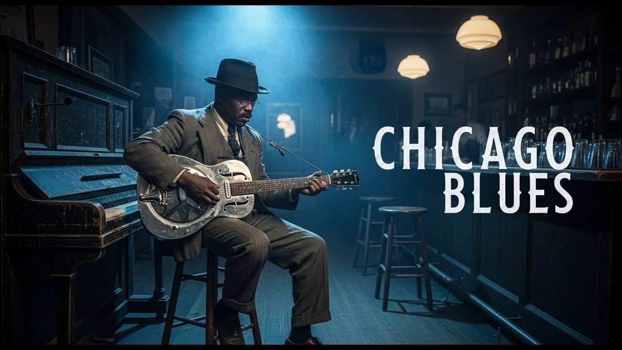 Slow Blues Guitar Collection | Dark Rainy Night Mood