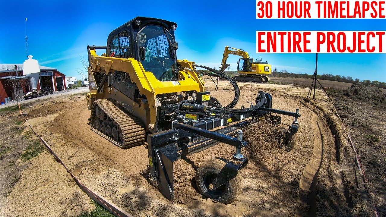 building a BACKYARD BEACH VOLLEYBALL COURT... (long weekend haul)