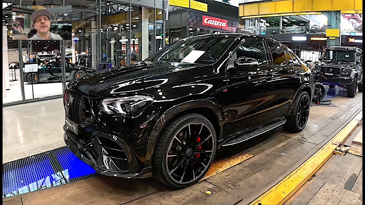 Brabus GLE 800 Biturbo 4Matic Mercedes Benz MB GLE Coupe C167 AWD walkaround and interior V1250