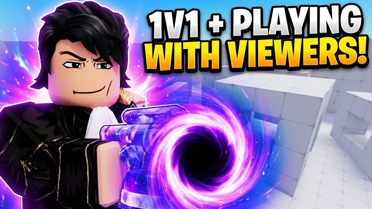 Игра 1 на 1 + игра со зрителями ⚔️ (ROBLOX RIVALS)