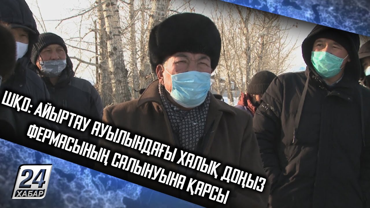 ШҚО: Айыртау ауылындағы халық доңыз фермасының салынуына қарсы