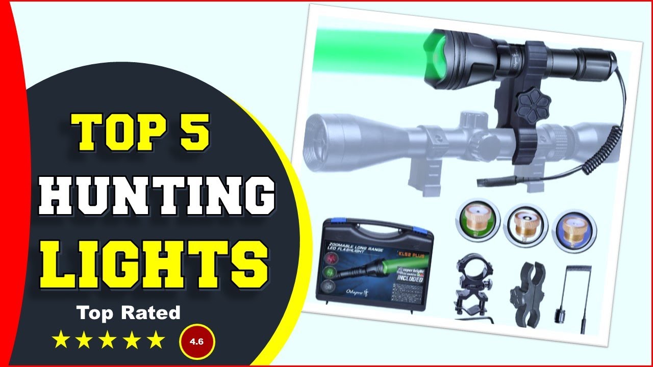 ✅ Top 5: Best Predator Hunting Lights 2023  [Tested & Reviewed]
