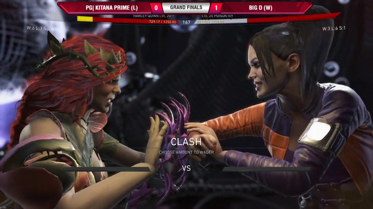 Injustice 2 - VSGC -PG | Kitana Prime Vs Big D - GF