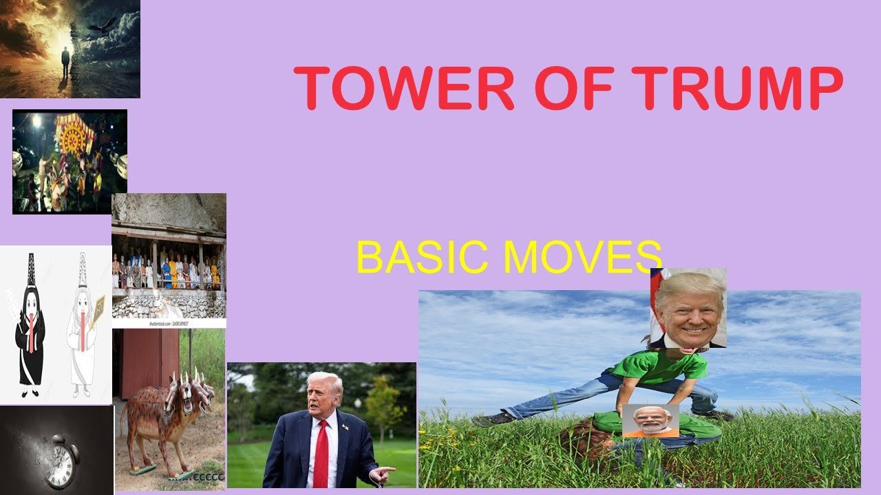tower of Hanoi will become tower of Trump. here basis steps given. How trump tramples rules follows