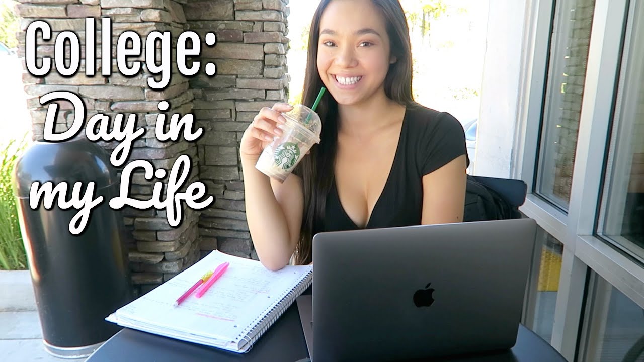 College l Studying, frat parties, workout routine, laseraway appt, etc.