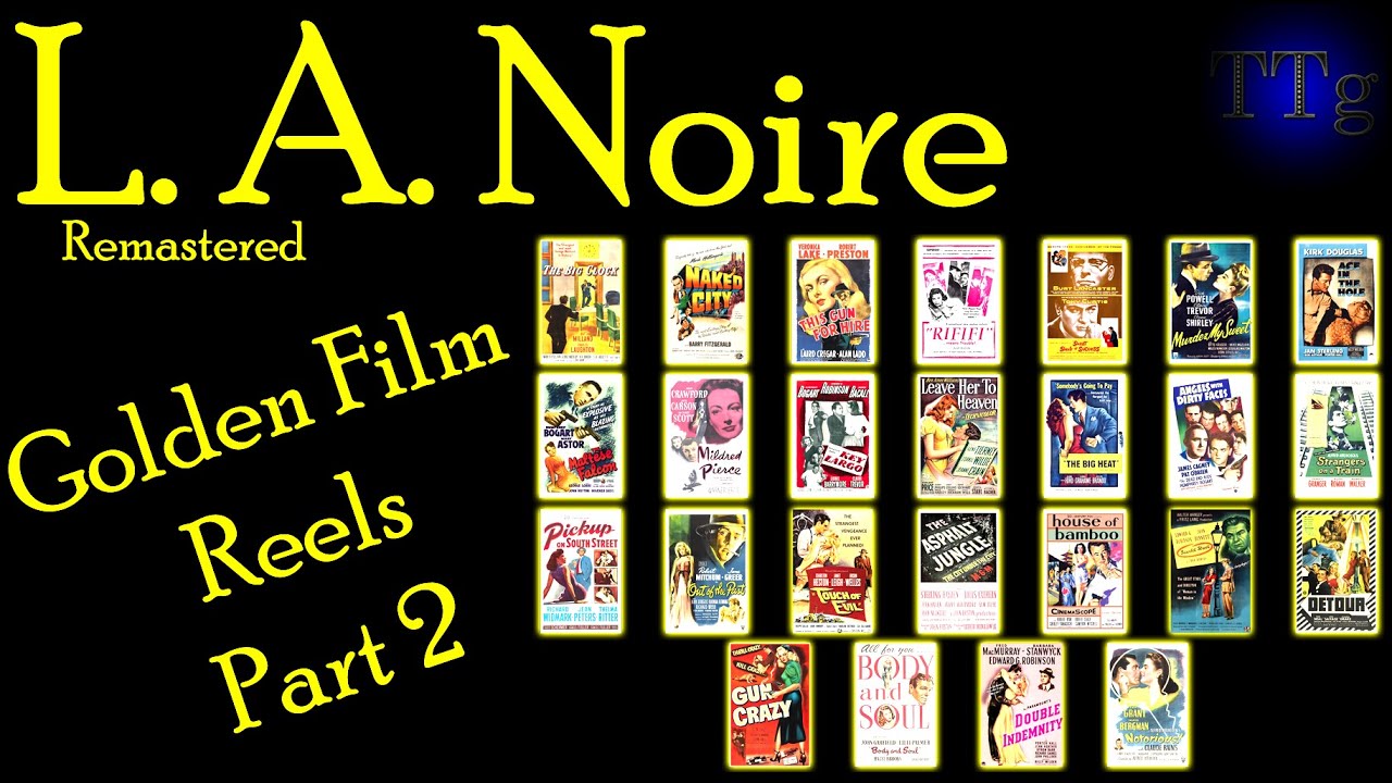 L.A. Noire Collectibles - Golden Film Reels - Part 2