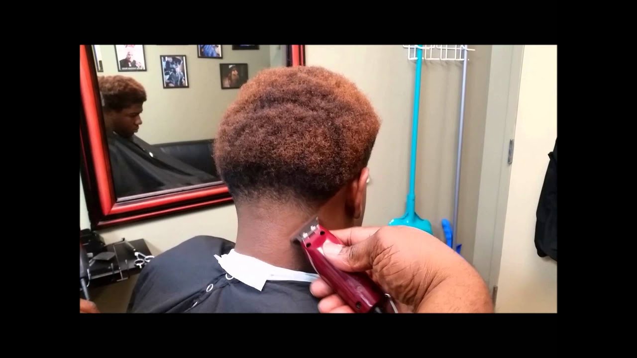 Tapered Nappy Cut Tutorial