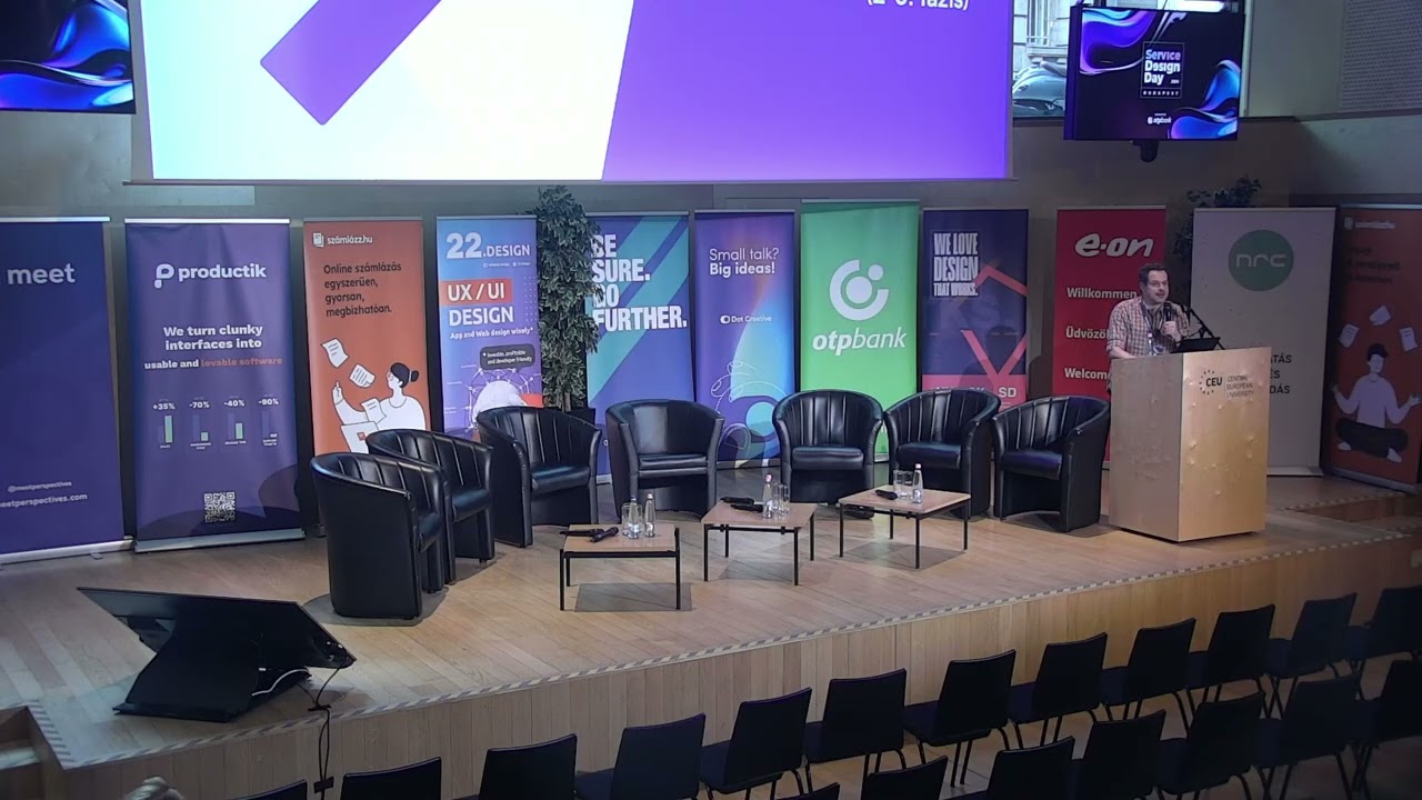 Ágoston László: Design érettség – a meet vállalati design evolúciós modellje | SDD Budapest 2024