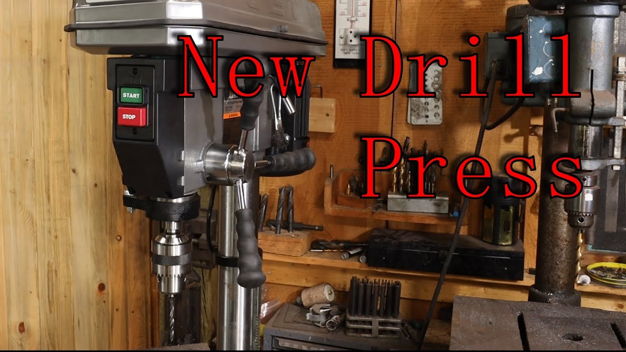 New Drill Press - Jet JDP-20MF - Vlog