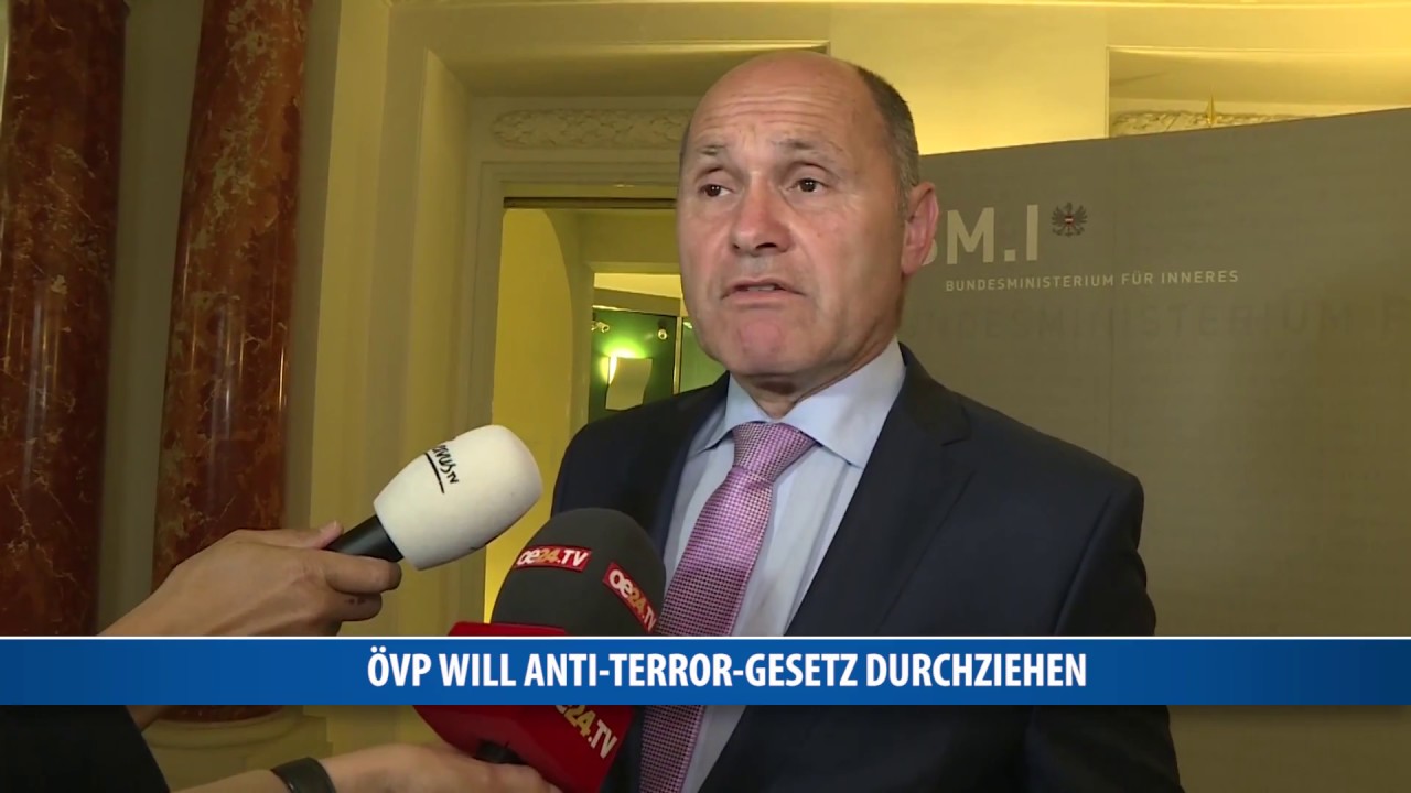 &Ouml;VP will Anti-Terror-Gesetz durchziehen