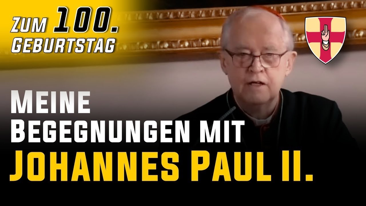 Meine Begegnungen mit Johannes Paul II. | Paul Josef Kardinal Cordes