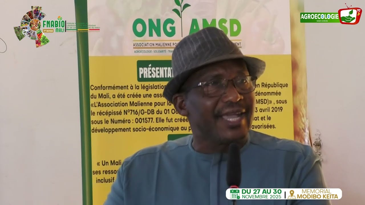Discours de Mr Ibrahum Coulibaly - Président de la CNOP / FNABIO Mali