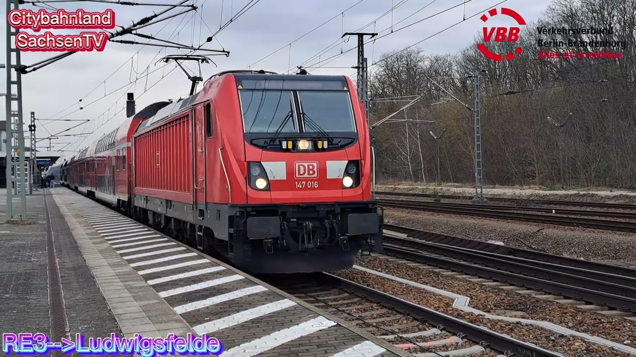 Bahnverkehr in Dessau Hbf Lutherstadt Wittenberg Hbf Jüterbog Falkenberg(E) von 10:54 Uhr bis 18:46