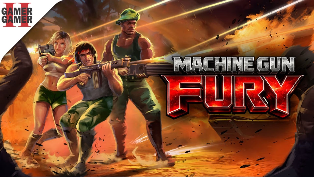 MACHINE GUN FURY: NOVO RETRO SHOOTER  MESCLA ESTILOS TRAZENDO DIVERSÃO E DESAFIO!