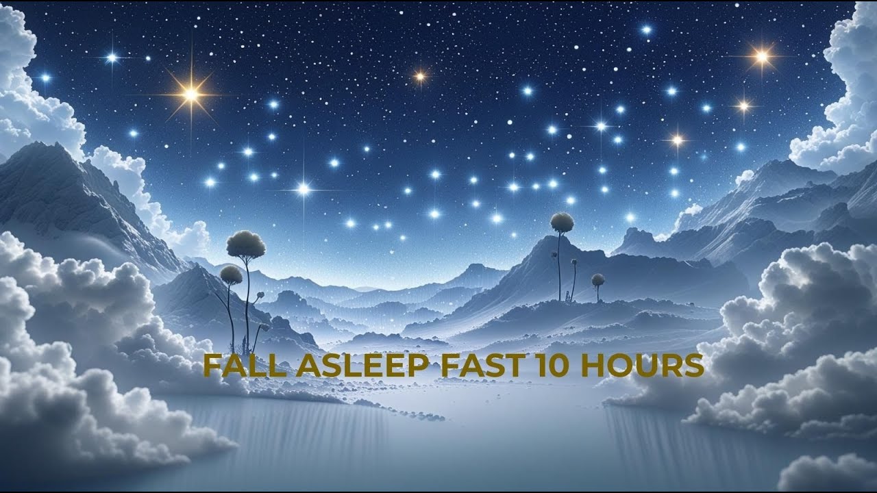 SLEEP WELL MUSIC 11 Perfect Sleep Music 🌟 Peaceful Starry Night Ambient