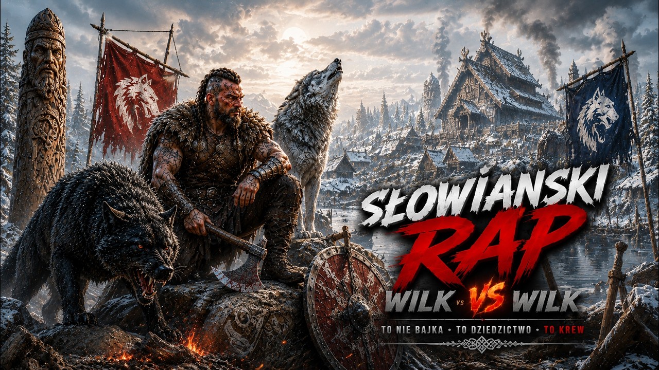 ⚔️ Słowiański Rap 2026 | Wilki Burzowej Krainy 🐺 Dark Slavic Rap Mix | Epic Warrior Music | Gym