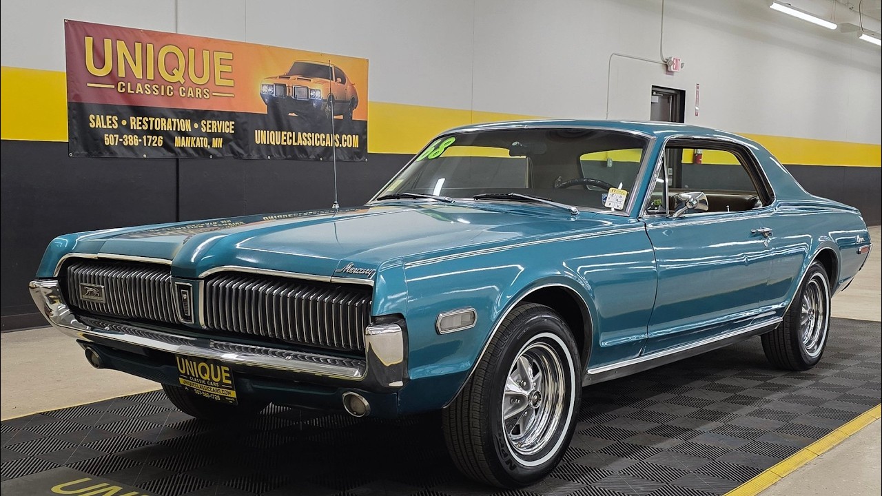 Mercury Cougar Coupe 1968 года выпуска | Продается за 26 900 долларов.