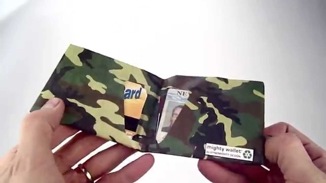Military Camo Mighty Wallet - Hooah!