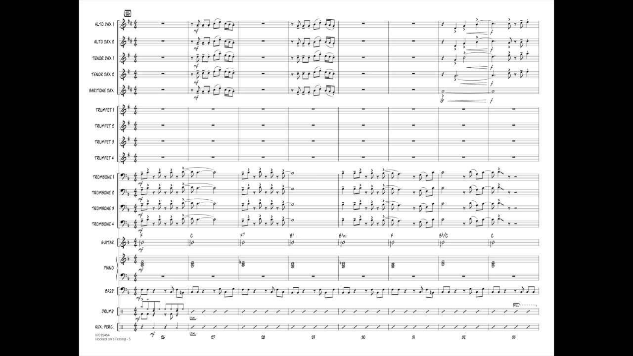 Hooked on a Feeling by Mark James/arr. Paul Murtha