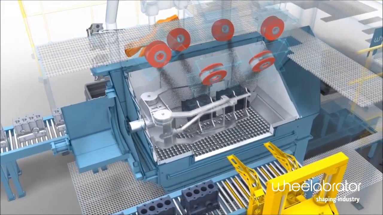 Wheelabrator DS1 650 Manipulator Shot Blast System