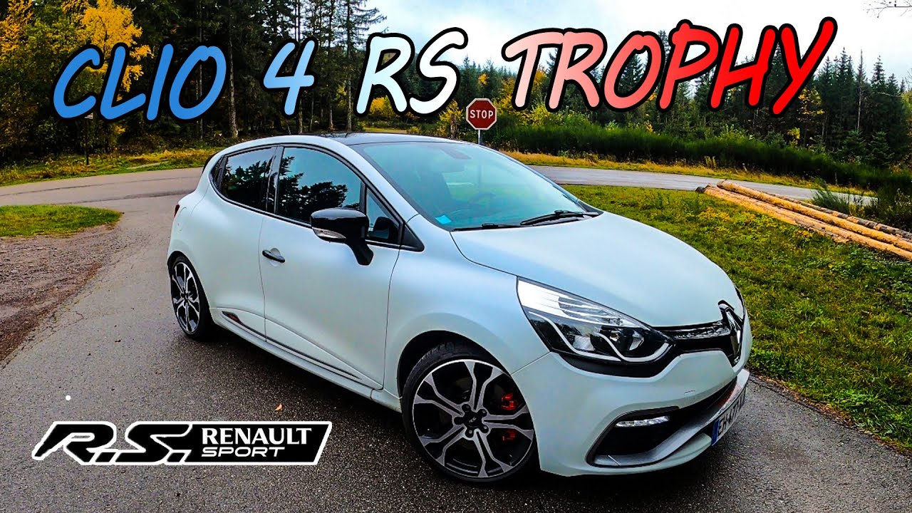 CLIO 4RS TROPHY DAILY PARFAIT ? 220cv / boite auto double embrayage / rs monitor ...