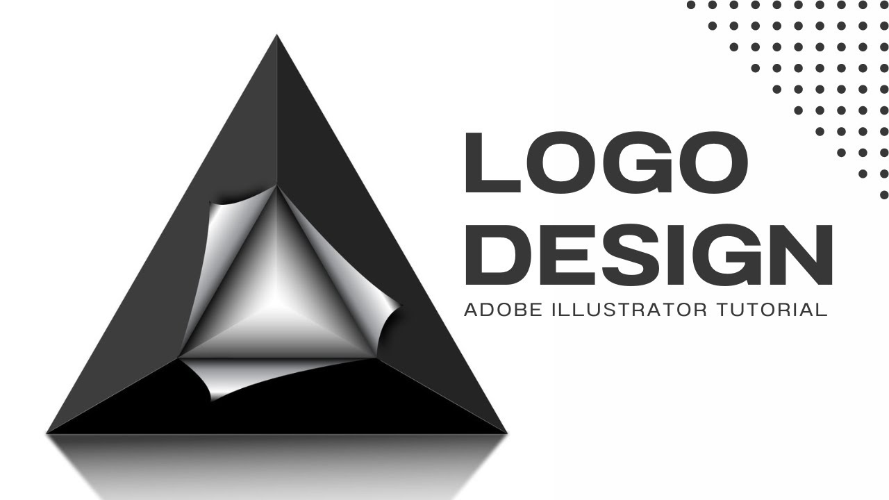 Adobe Illustrator Tutorial | 3D Logo Design (Curl Effect)