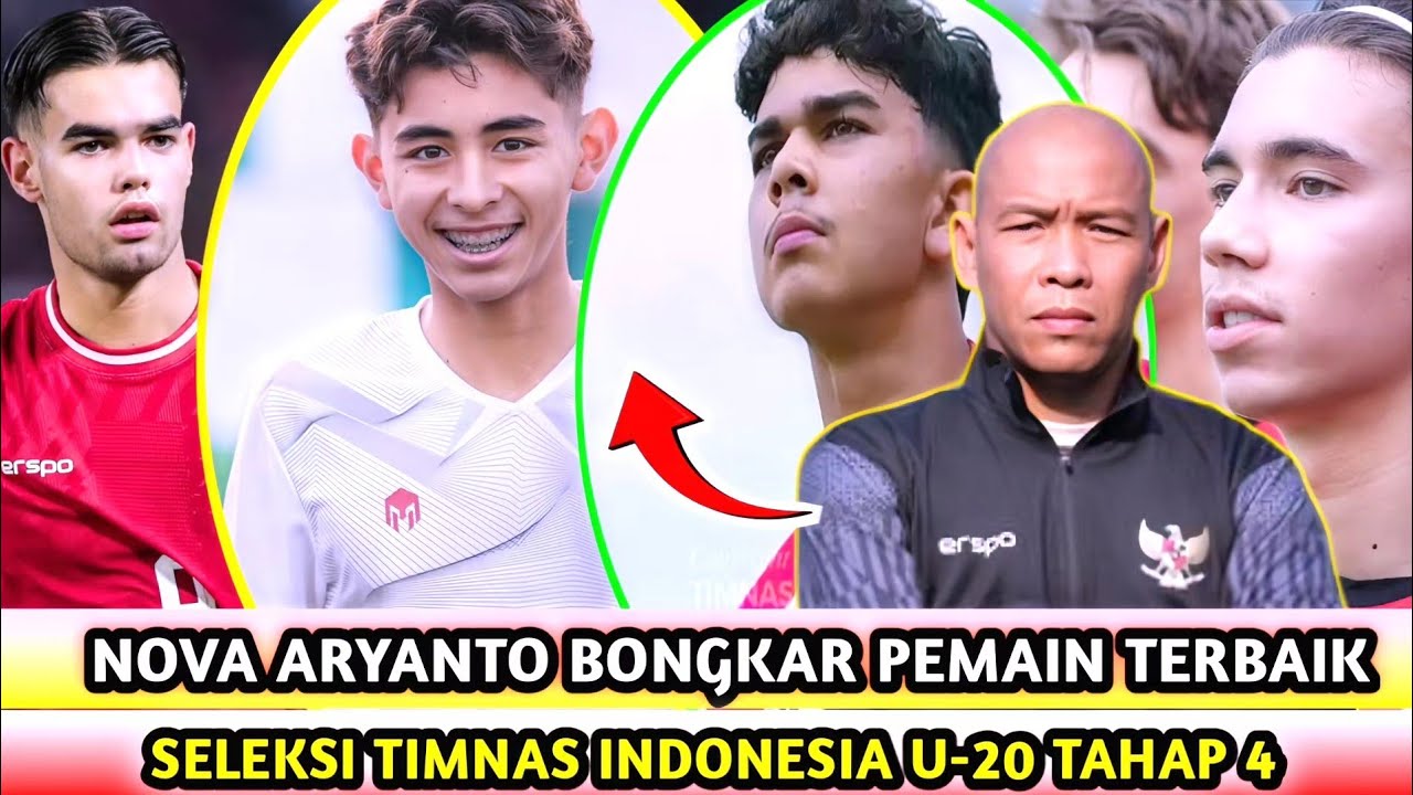 WELBER JARDIM JADI CONTOH!! Nova Arianto Kirim Pesan Keras ke Pemain TIMNAS INDONESIA U20 