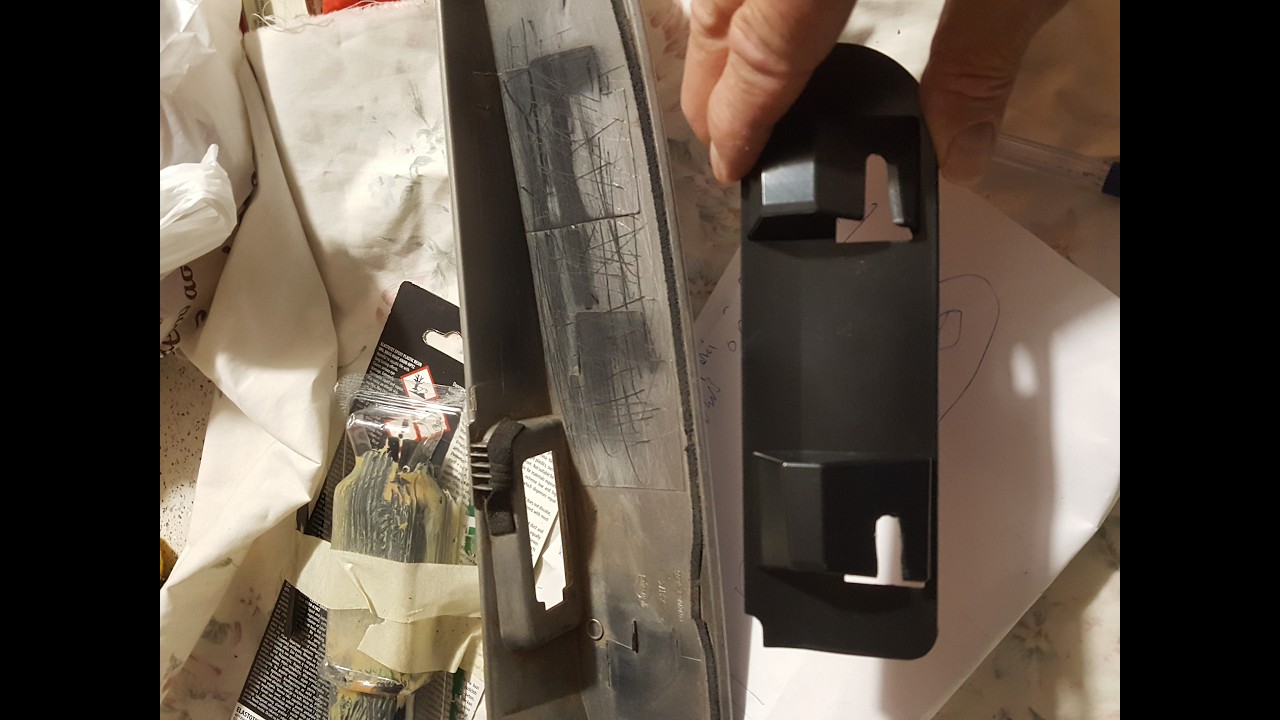 Αλλαγη βάσεων στήριξης στο χερούλι  πορτ παγκάζ Nissan Qashqai