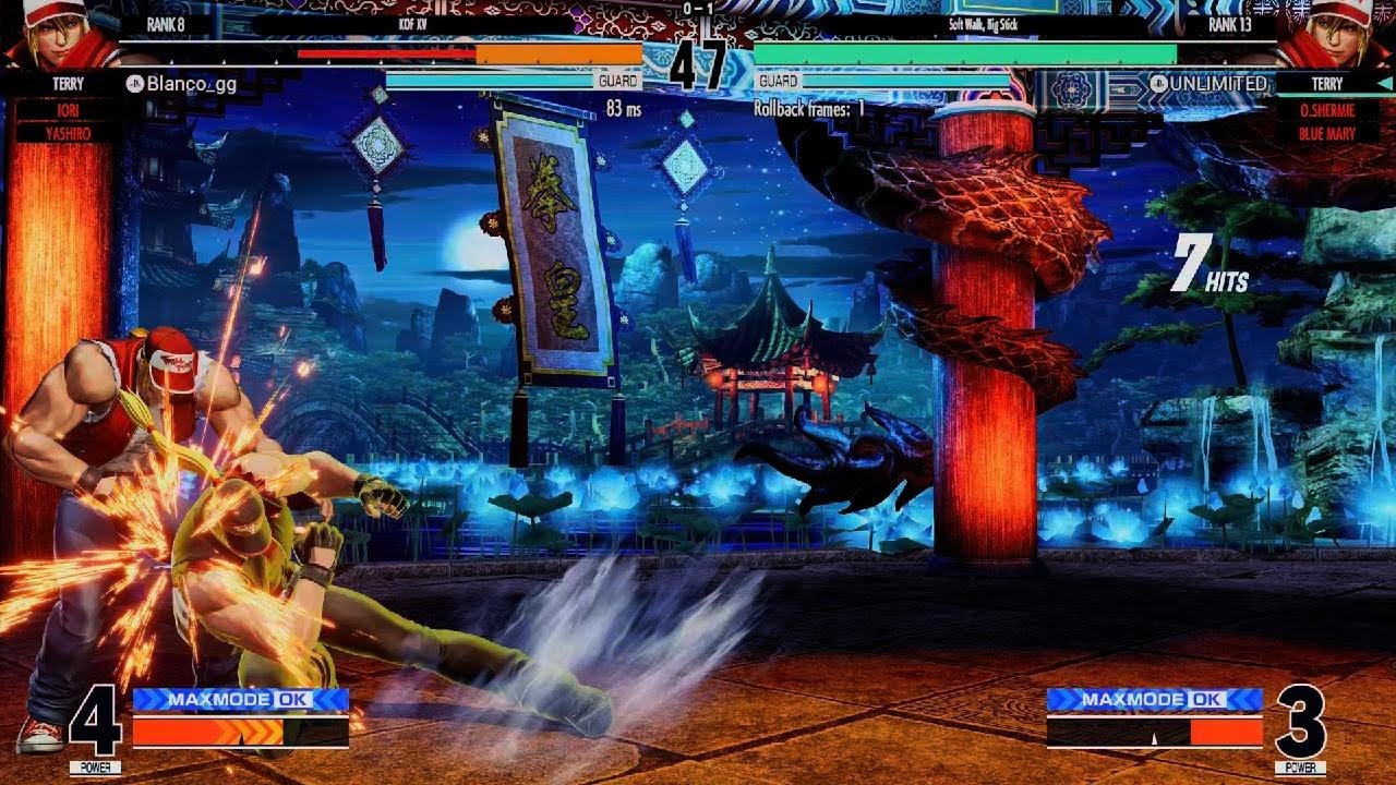 KOF XV_ O.Shermie, Blue Mary & Terry🔥 vs. Iori, Yashiro & Terry