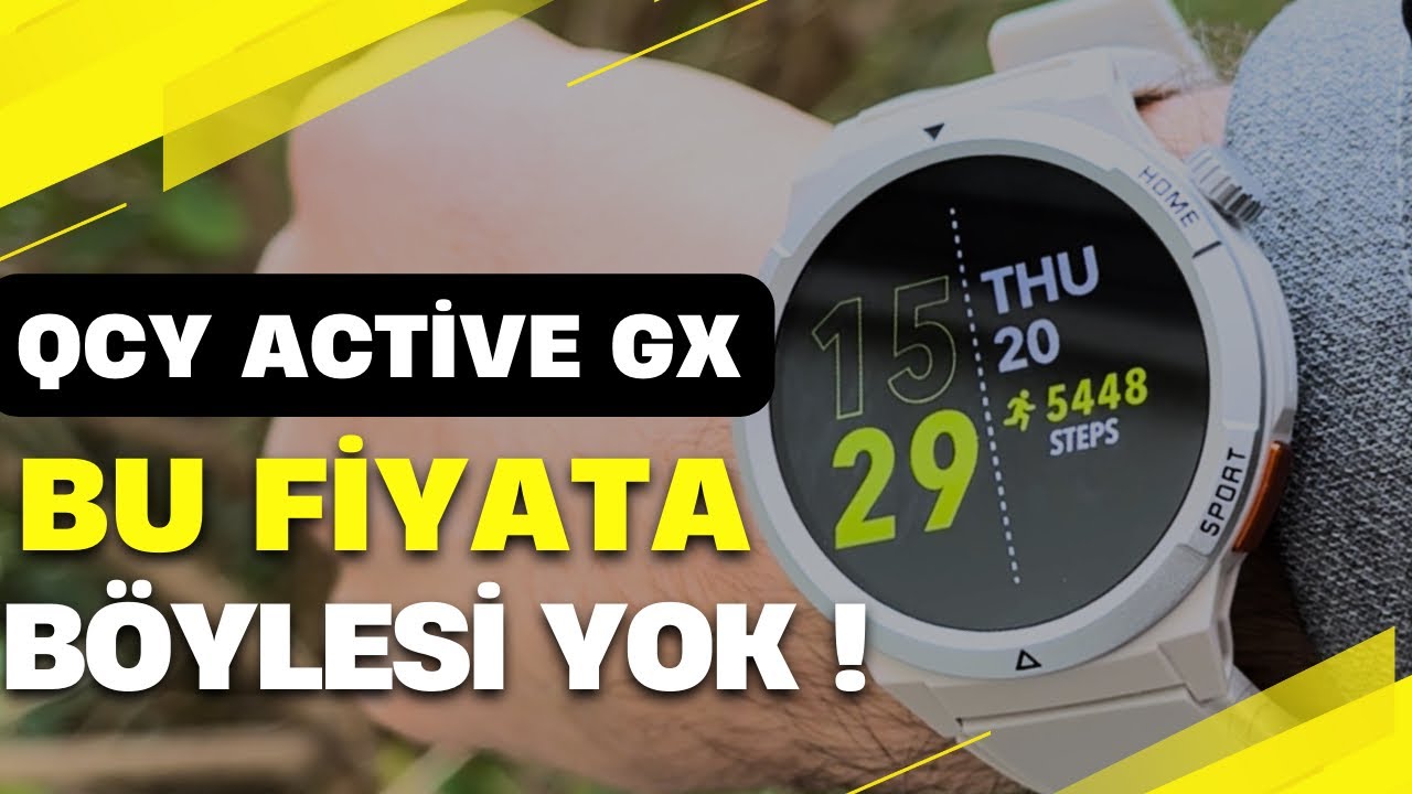 Подробный обзор совершенно новых смарт-часов QCY ACTIVE GX 🔥