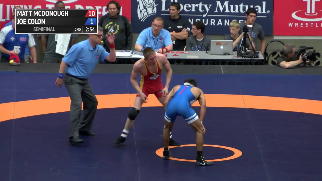 57kg s, Joe Colon, Titan Mercury WC vs Matt McDonough, Titan Mercury WC
