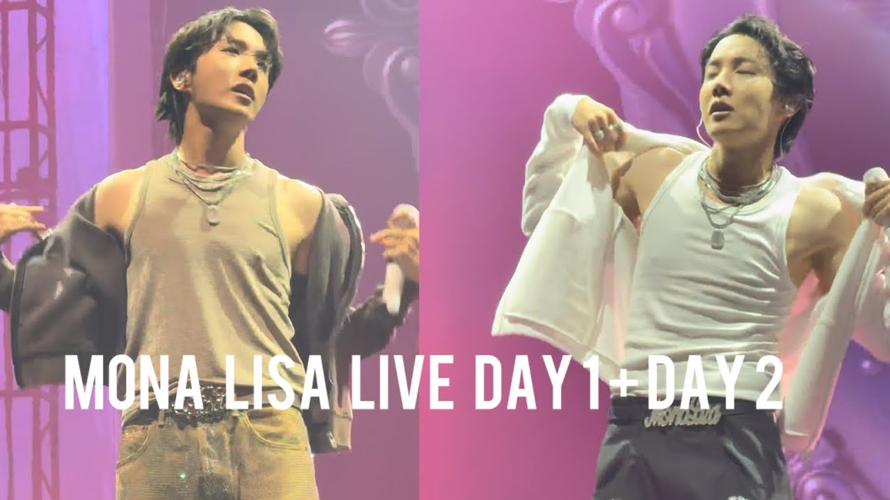 4K Mona Lisa Live Compilation Brooklyn Day 1 + Day 2 J-hope Hope on the Street Concert Fancam 제이홉
