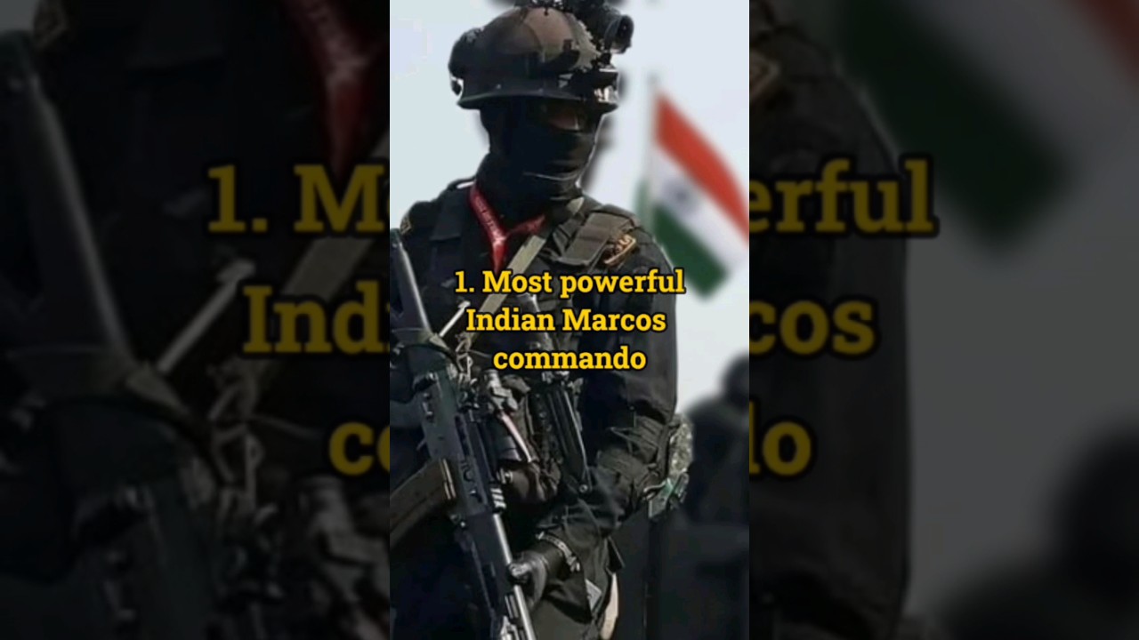 5 most dangerous commando force😳 #marcos #shorts #shortsfeed #commando #military #indianarmy